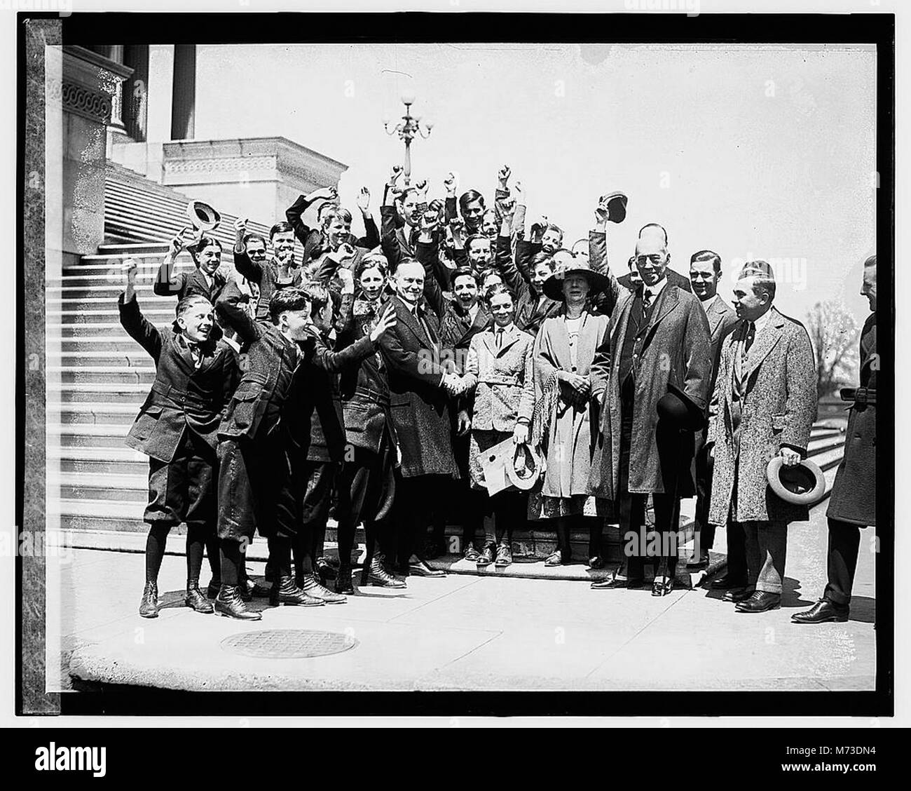 Coolidge pagine, & Wesley Barry, 4-24-22 LOC npcc.06140 Foto Stock