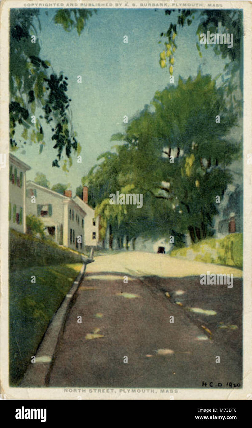 Una pubblicazione protetta da copyright e pubblicata da A.S. Burbank, situata su North Street, che mostra opere di questo editore americano dei primi anni del XX secolo. Foto Stock