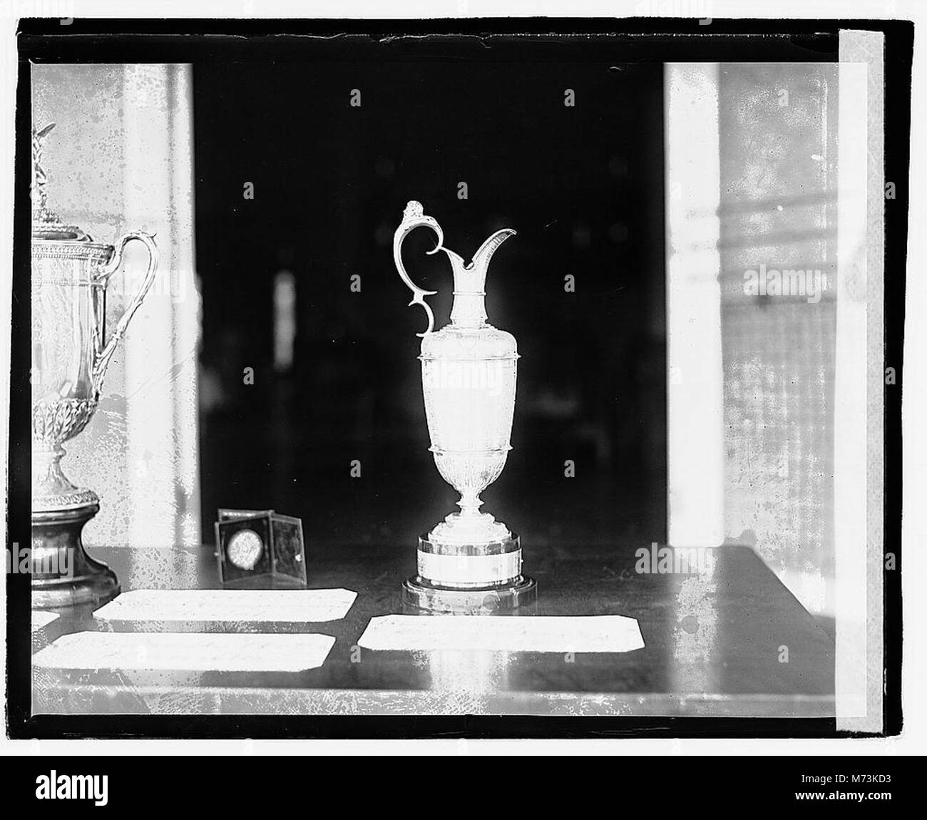 Una foto che cattura un momento della English Open Championship Golf Cup del 2021, mostrando gli atleti e le competizioni nello sport del golf. Foto Stock