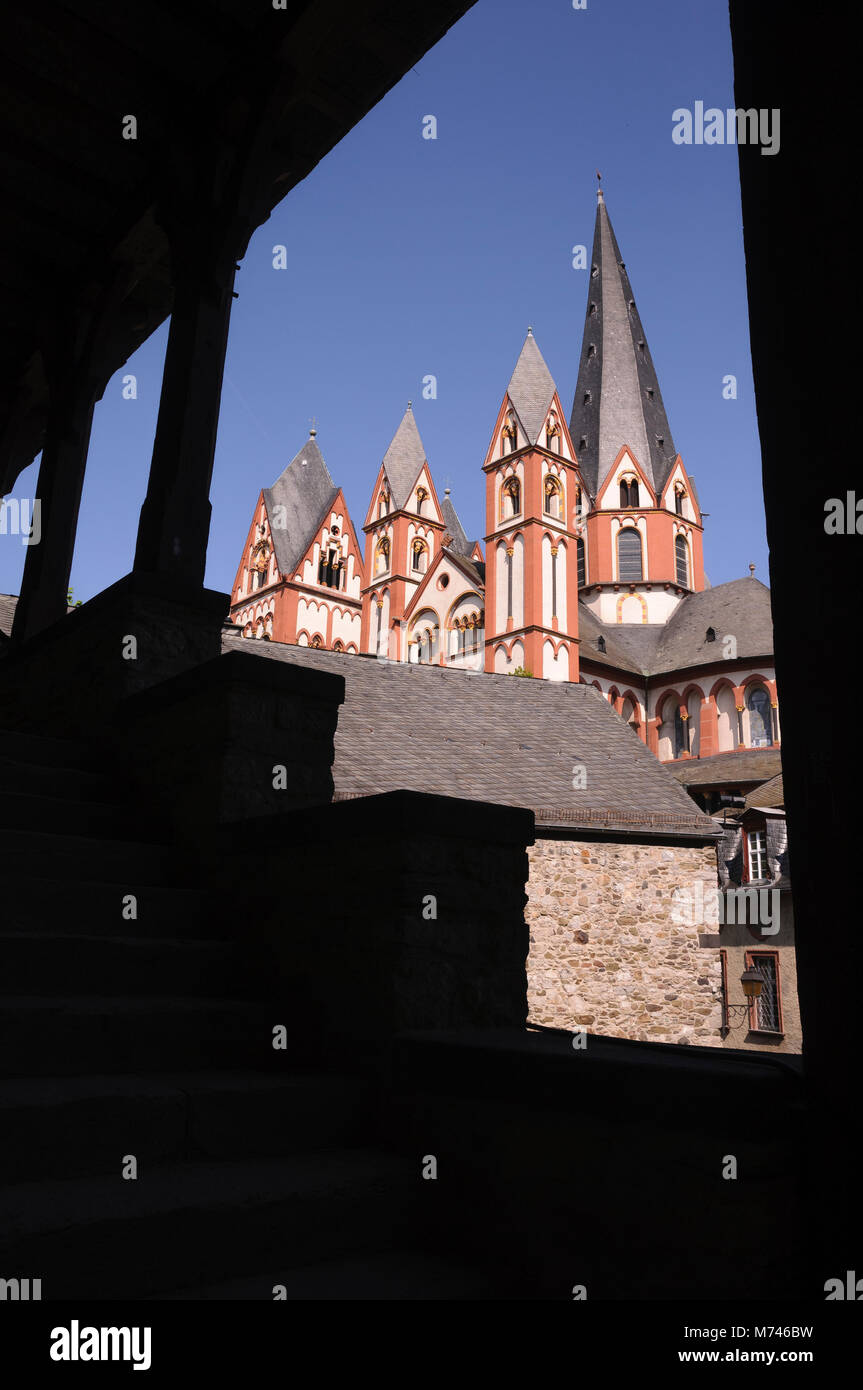 Limburg an der Lahn, Dom, Assia, Deutschland, Europa Foto Stock