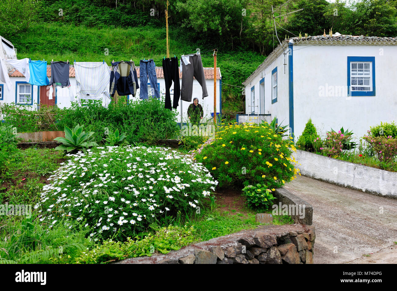 Santa Bárbara, Santa Maria island. Azzorre, Portogallo Foto Stock
