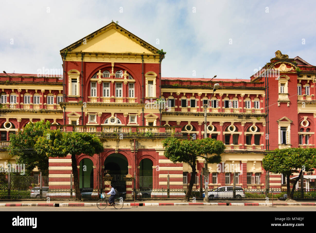 Yangon (Rangoon): Alta Corte, quartiere coloniale, Regione di Yangon, Myanmar (Birmania) Foto Stock