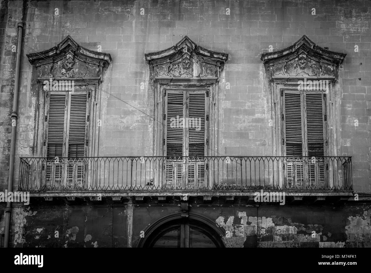 Lecce è considerata la seconda Firenze in Italia ed è molto famosa per la massima espressione del barocco stile architettonico Foto Stock