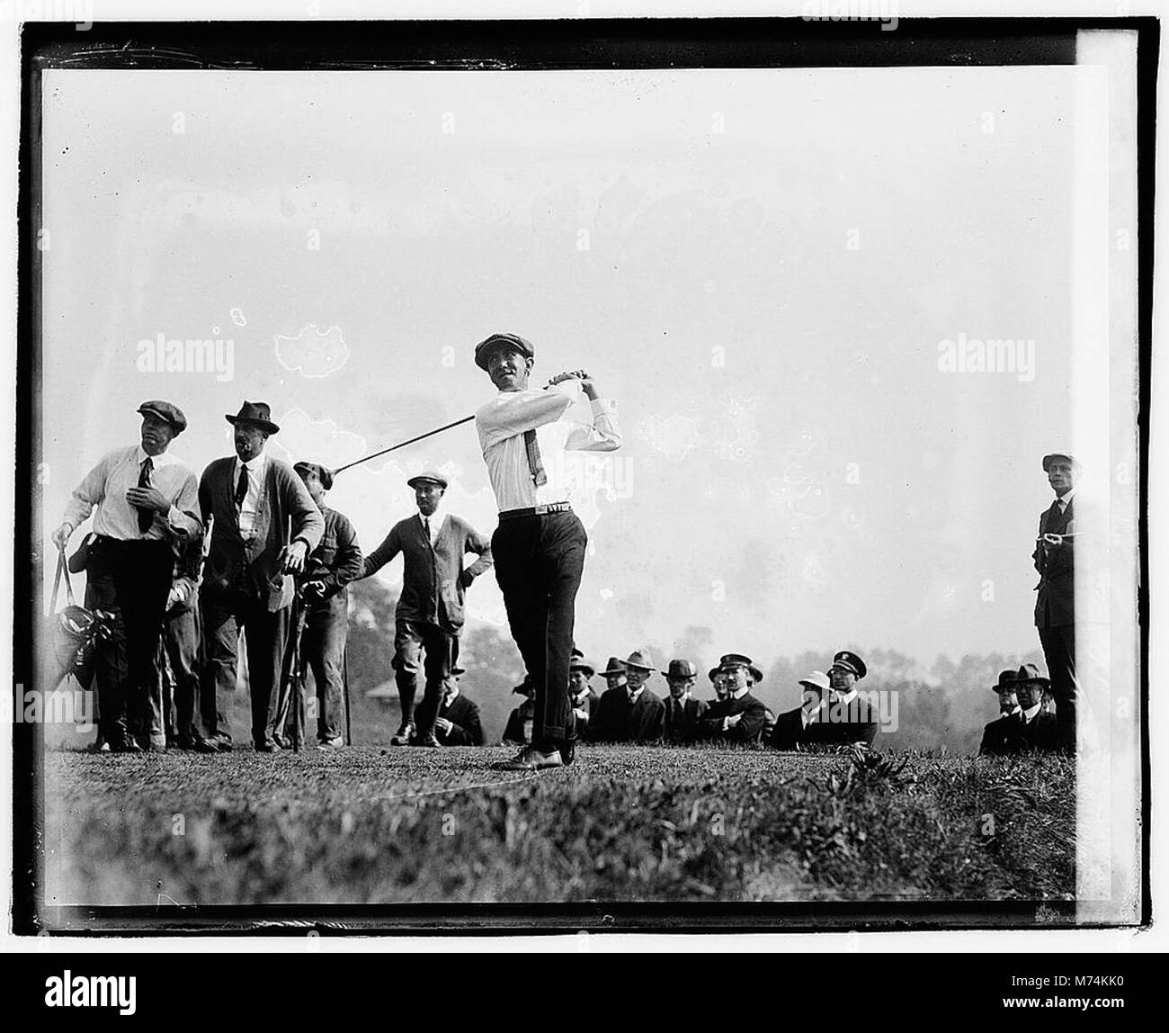 Freddie McLeod era un noto golfista professionista americano, noto per i suoi risultati nei tornei di golf all'inizio del XX secolo. La sua partecipazione a importanti eventi di golf ha contribuito ad aumentare il profilo dello sport durante il suo tempo. Foto Stock