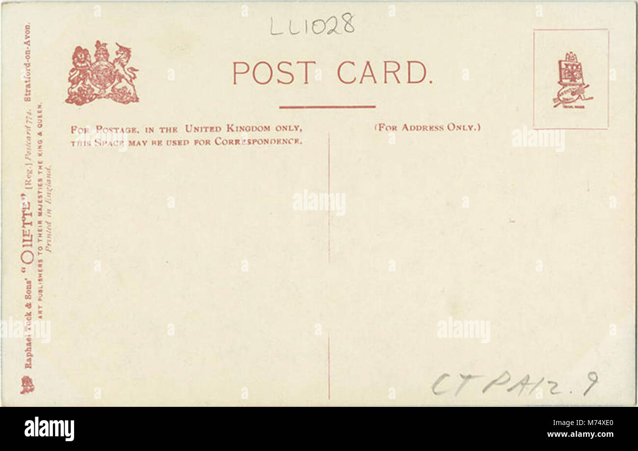 Una fotografia della Holy Trinity Church a Stratford-upon-Avon, una chiesa storica conosciuta per il suo collegamento con William Shakespeare. Foto Stock