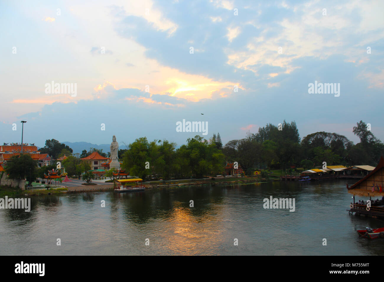 Ponte sul Fiume Kwai Foto Stock