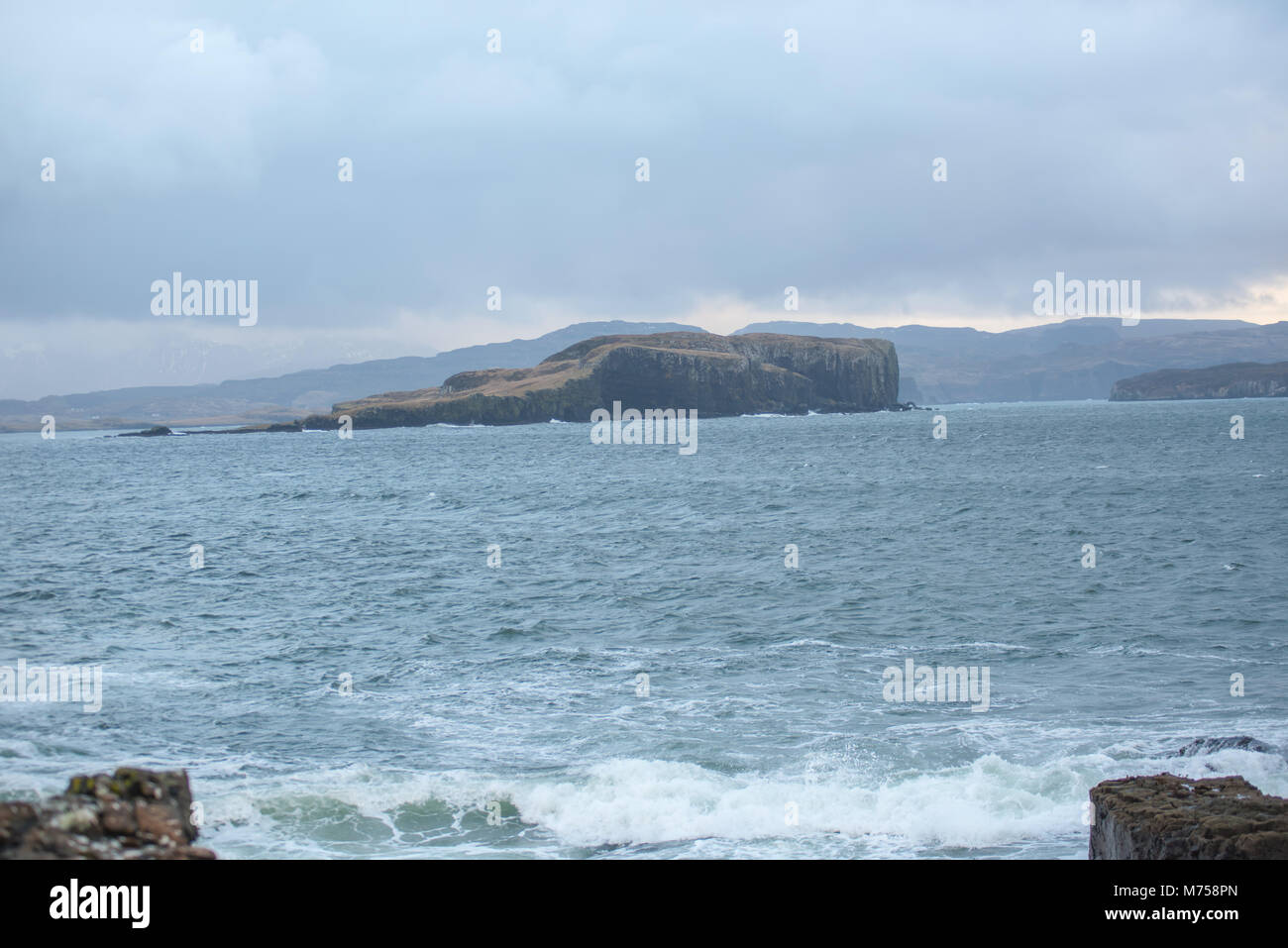 Misty Turner Island - Isola di Skye Foto Stock