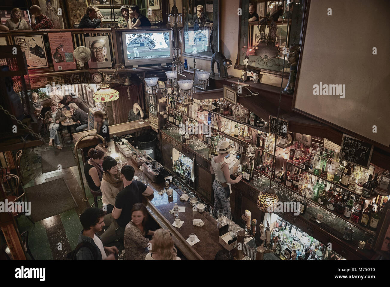 Vesuvio Cafe a San Francisco, Stati Uniti d'America Foto Stock