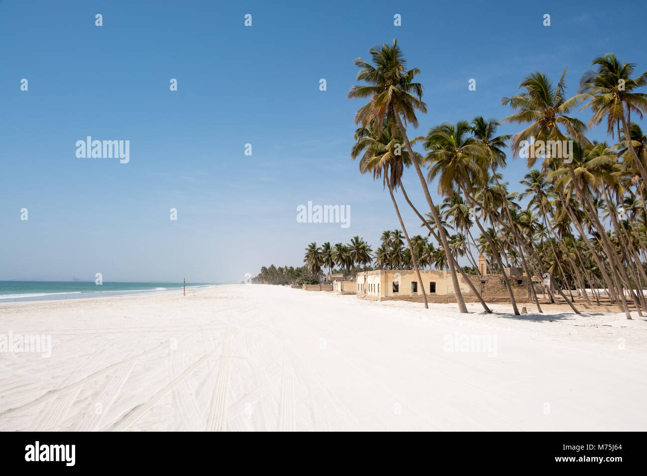 Salalah beach, Dhofar - Sultanato di Oman Foto Stock