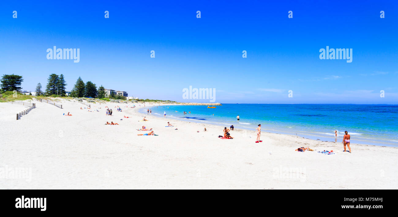 South Beach in South Fremantle. Perth, Western Australia Foto Stock