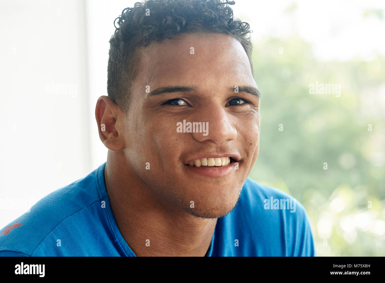 Giovane uomo, ritratto Foto Stock