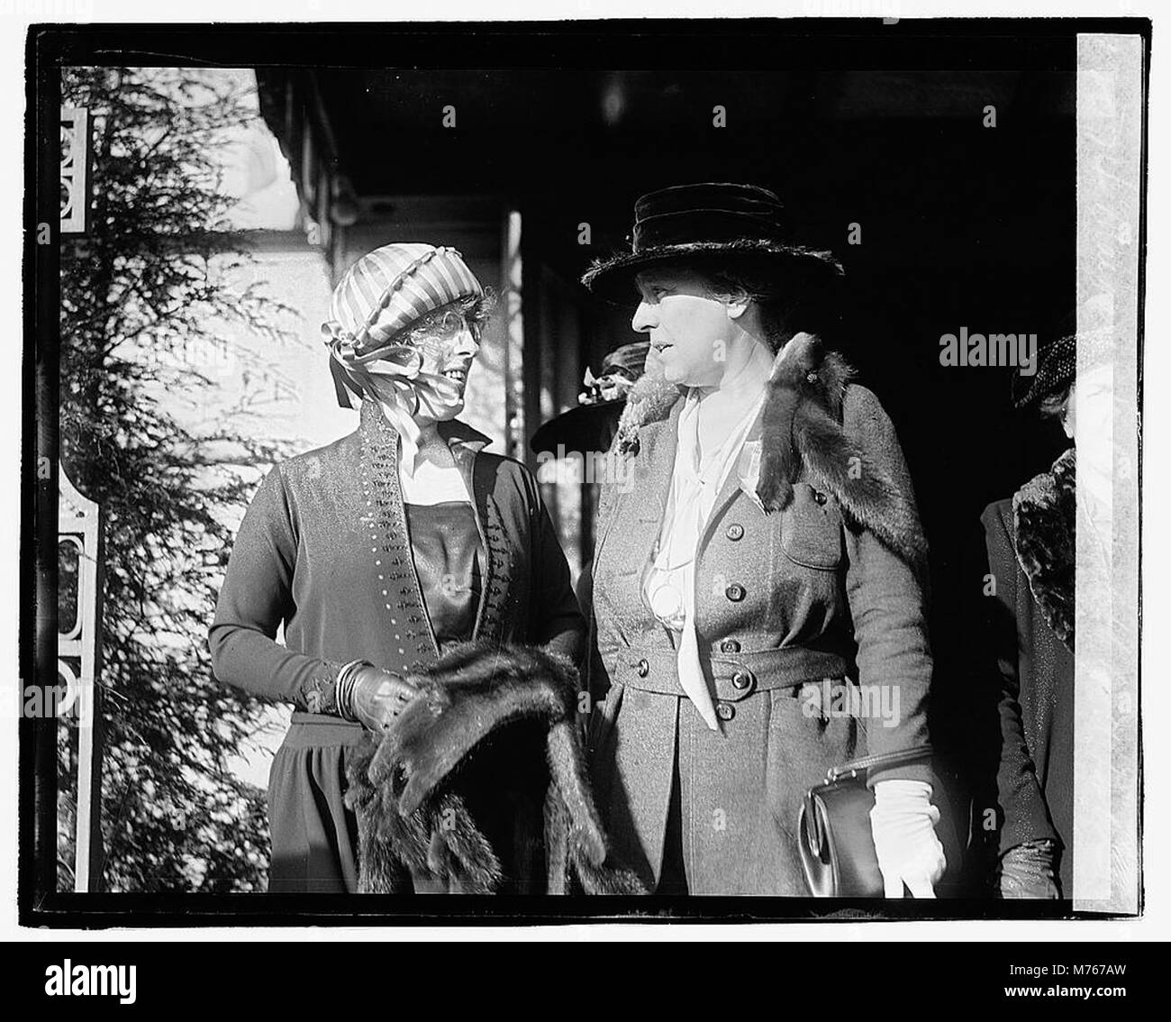 Margaret Wilson & Sig.ra Abby Scott Baker, 2-17-21 LOC npcc.03537 Foto Stock