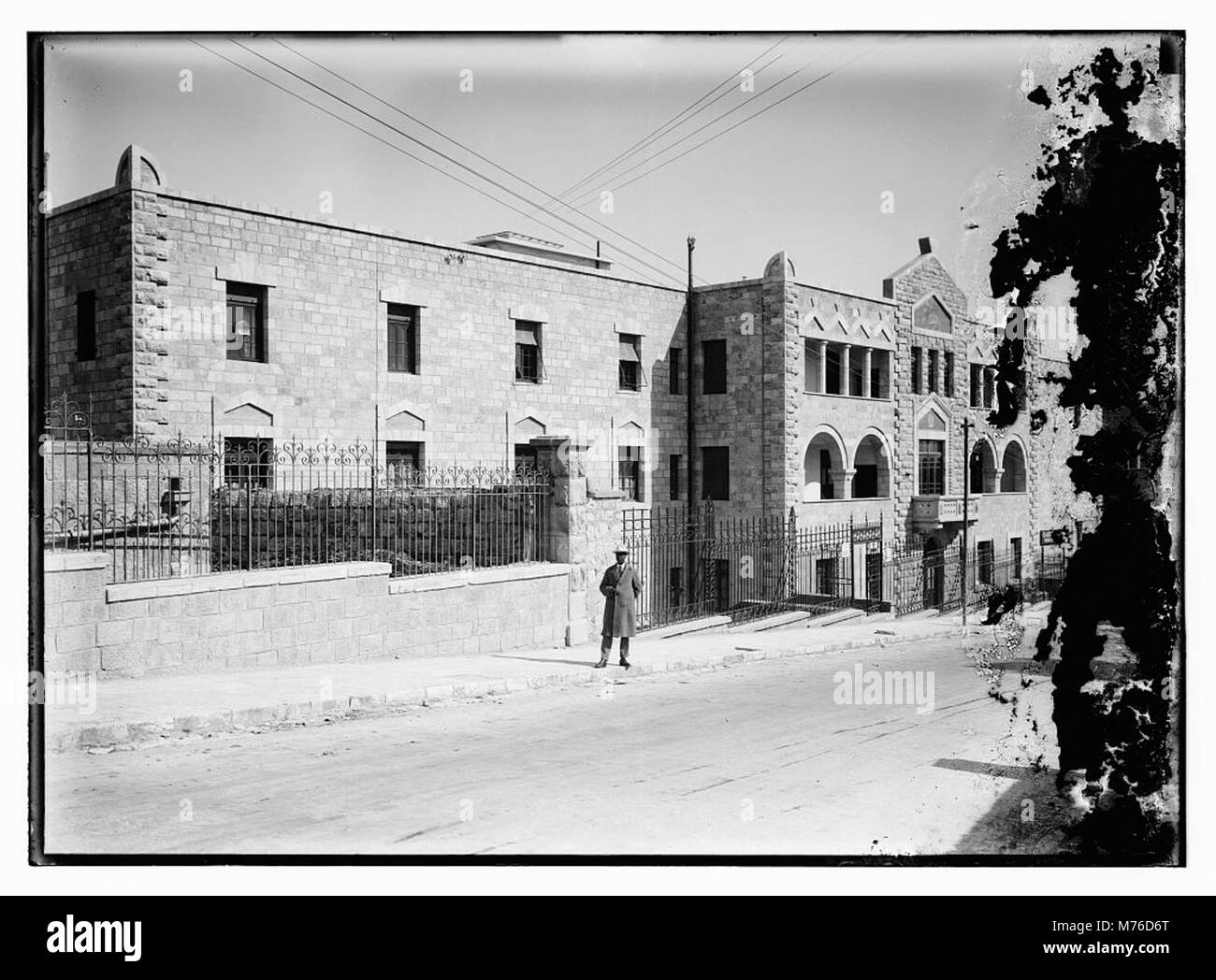 Nuova Gerusalemme e dintorni. L'Etiopia Queen la costruzione dell'edificio. Via dei Profeti matpc LOC.08879 Foto Stock