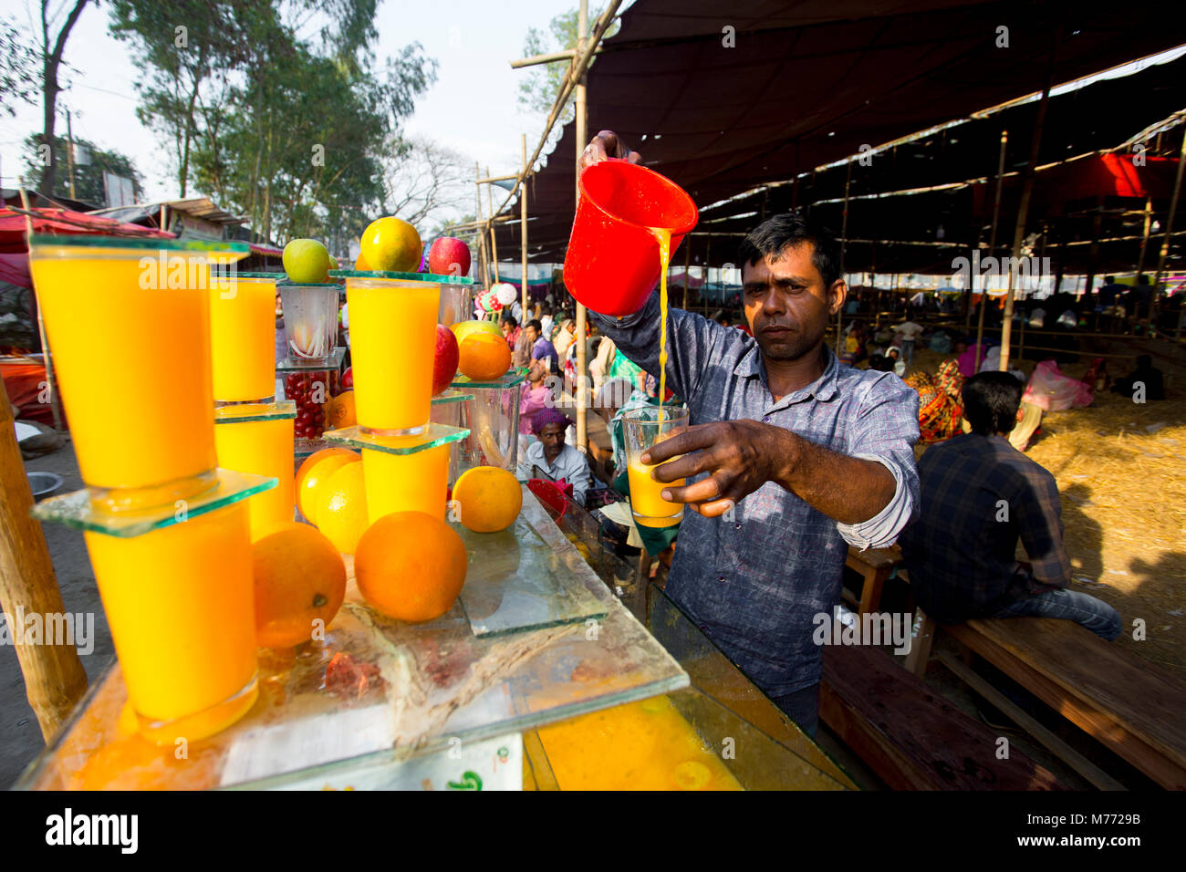 Apashah Mela, Gheor, Manikgonj, Bangladesh. Foto Stock