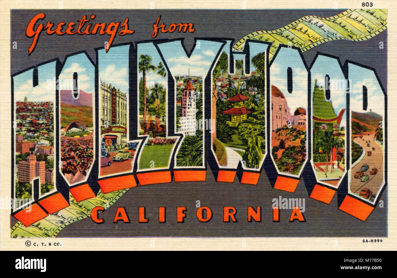 Un design grafico con lettere grandi e audaci, che crea un'immagine di impatto visivo, con particolare attenzione alla tipografia e al design. Foto Stock