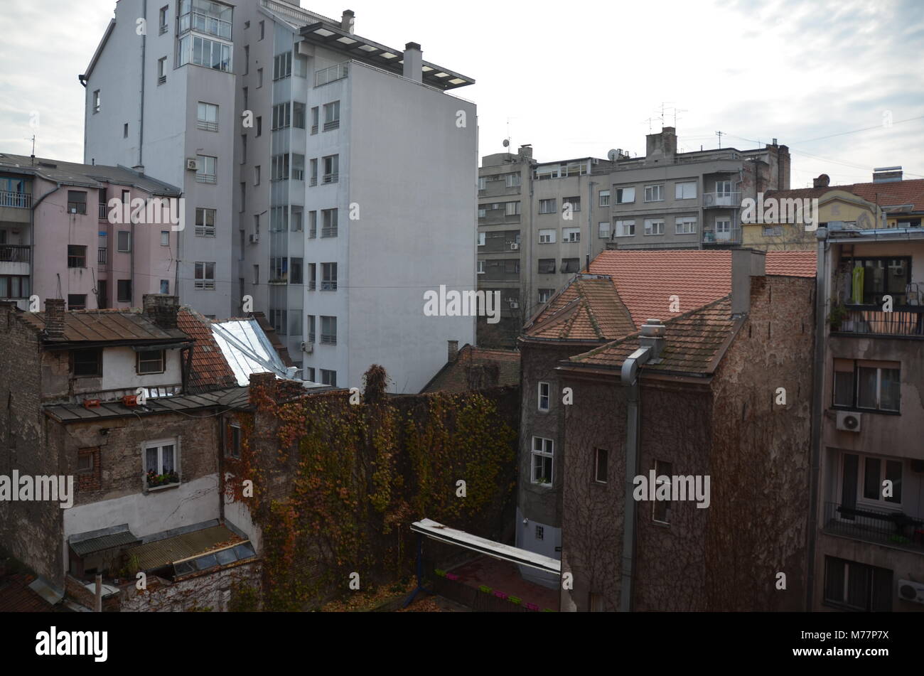 Belgrado, capitale della Serbia in Europa Orientale Foto Stock
