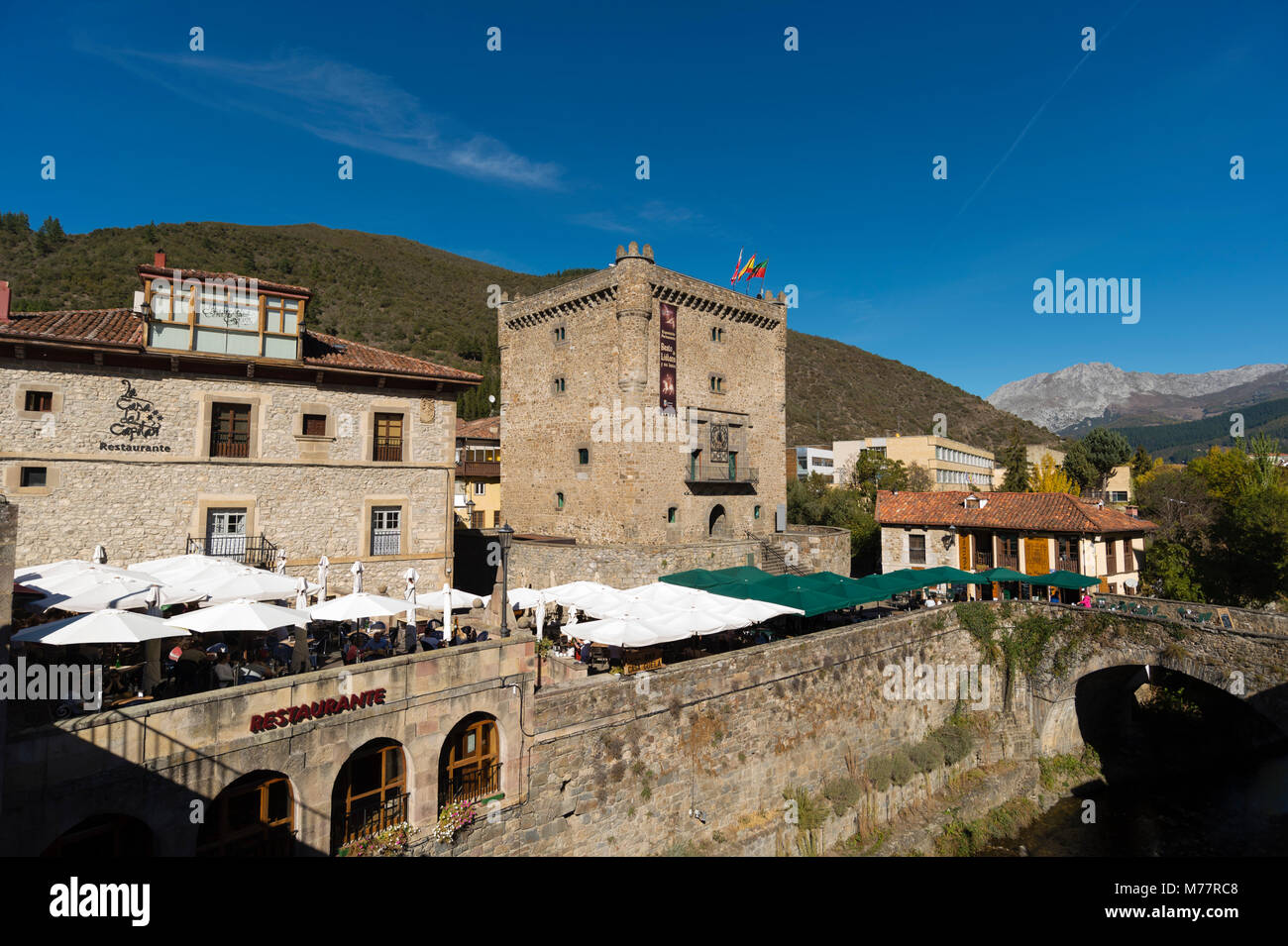 Potes, Cantabria, Spagna, Europa Foto Stock