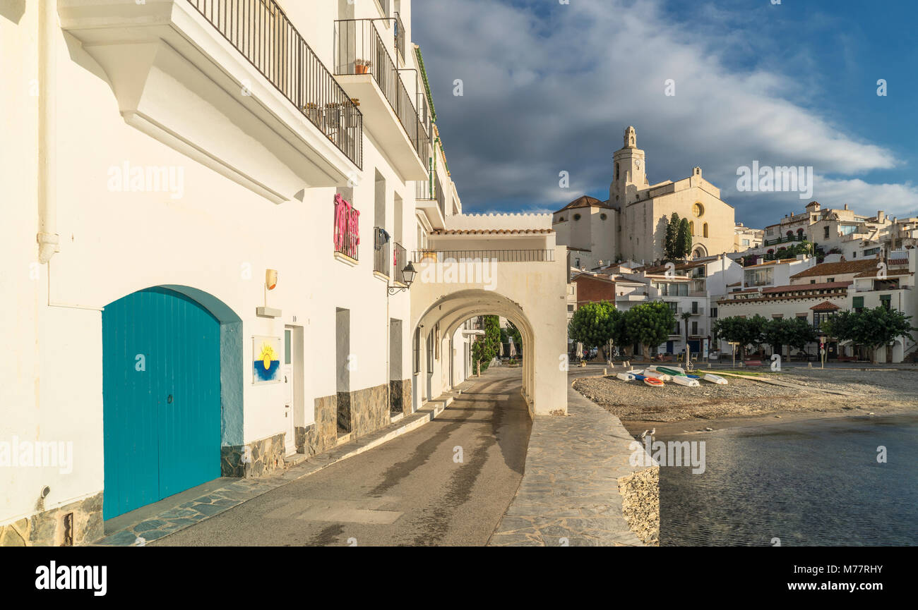 Cadaques, in Costa Brava Catalogna, Spagna, Europa Foto Stock