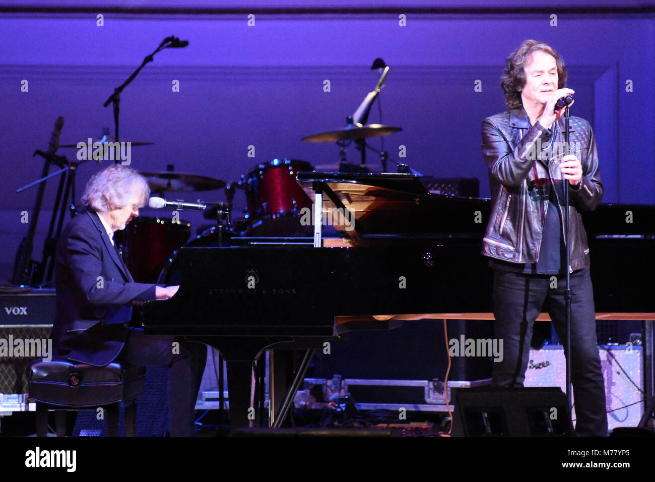 New York, New York, Stati Uniti d'America. 6 Mar, 2018. Gli zombie in esecuzione al Led Zeppelin tributo presso la Carnegie Hall di New York . Credito: Jeffrey Geller/ZUMA filo/ZUMAPRESS.com/Alamy Live News Foto Stock