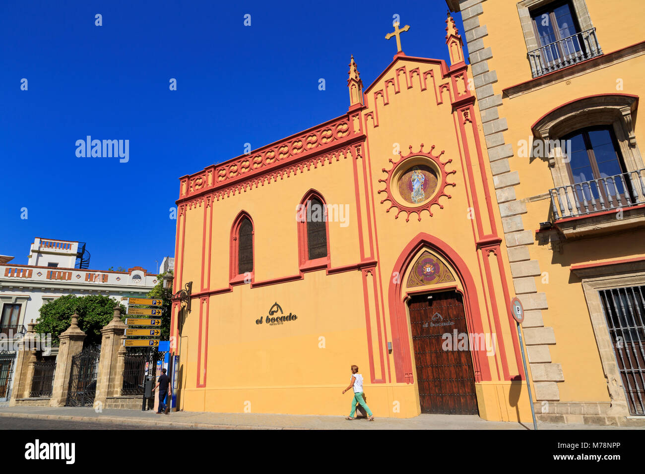 Chiesa della Santa Trinità, Jerez de la Frontera, Andalusia, Spagna, Europa Foto Stock