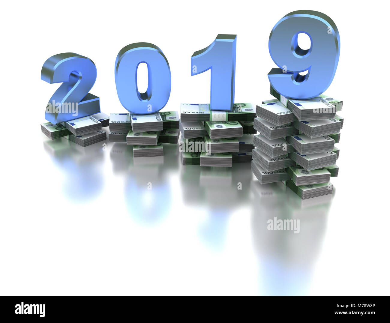 Crescente Economia europea 2019 Foto Stock