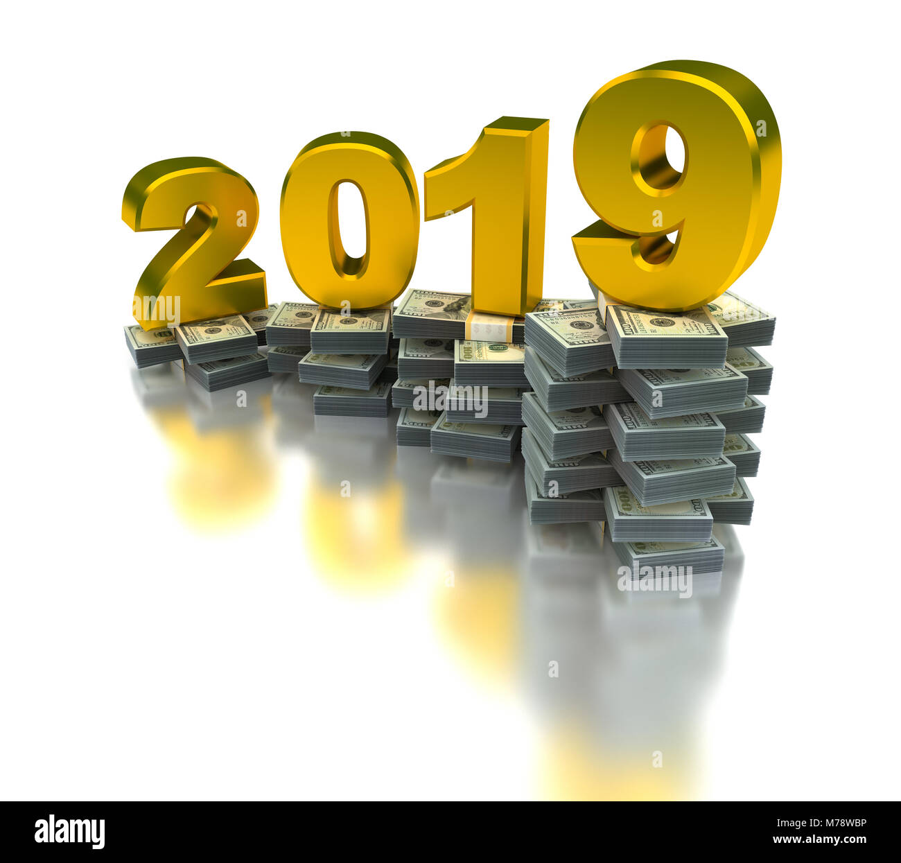 Economia in crescita 2019 Foto Stock