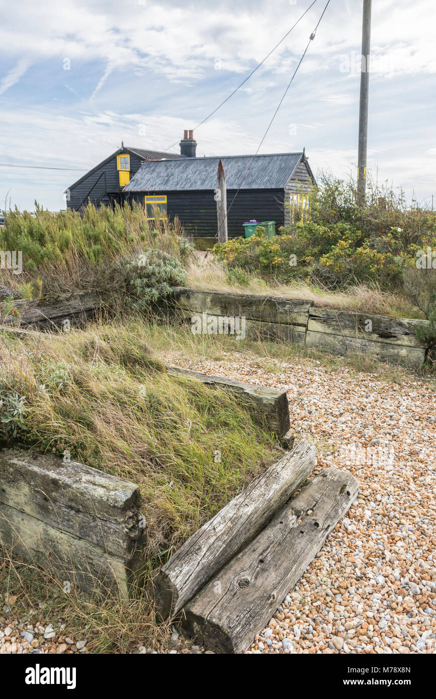 Prospettiva Cottage, casa del defunto Direttore, Derek Jarman PHILLIP ROBERTS Foto Stock