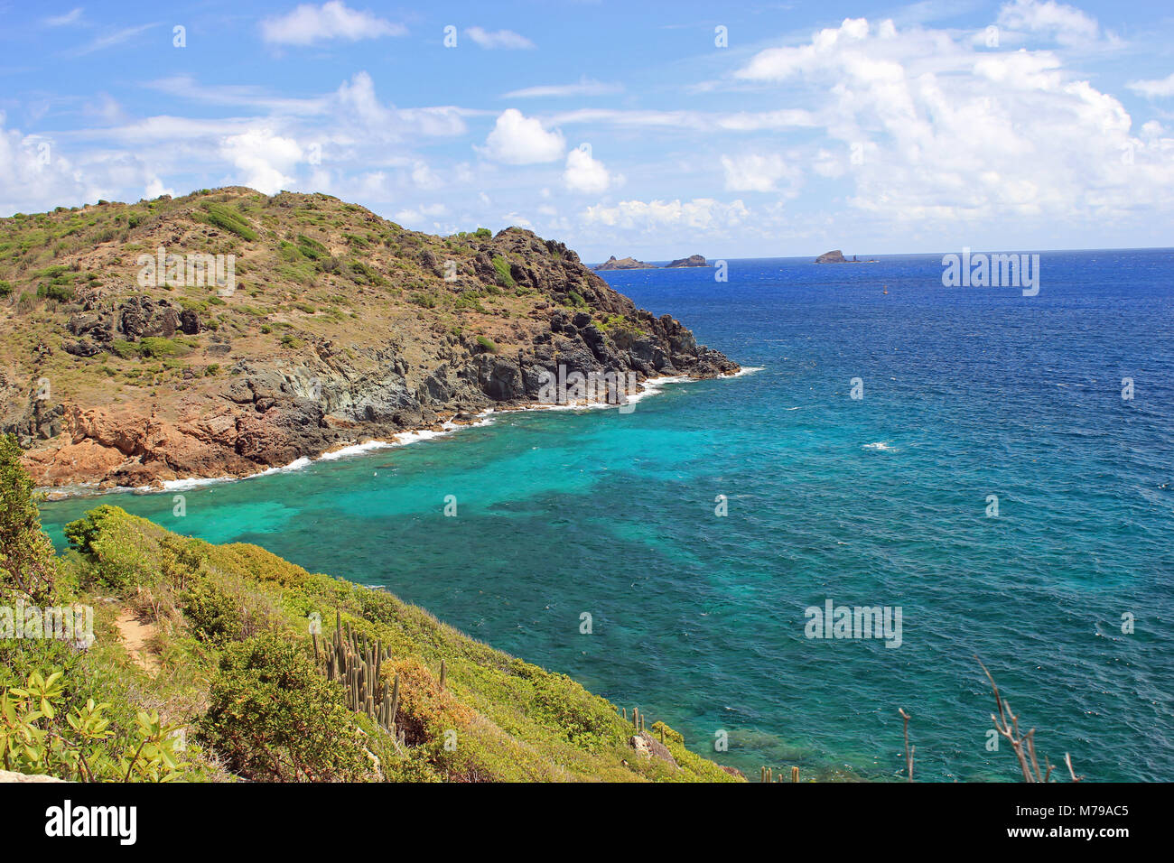 San Barts nel West Indies Foto Stock