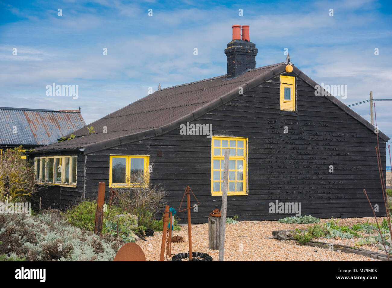 Prospettiva Cottage, casa del defunto Direttore, Derek Jarman PHILLIP ROBERTS Foto Stock