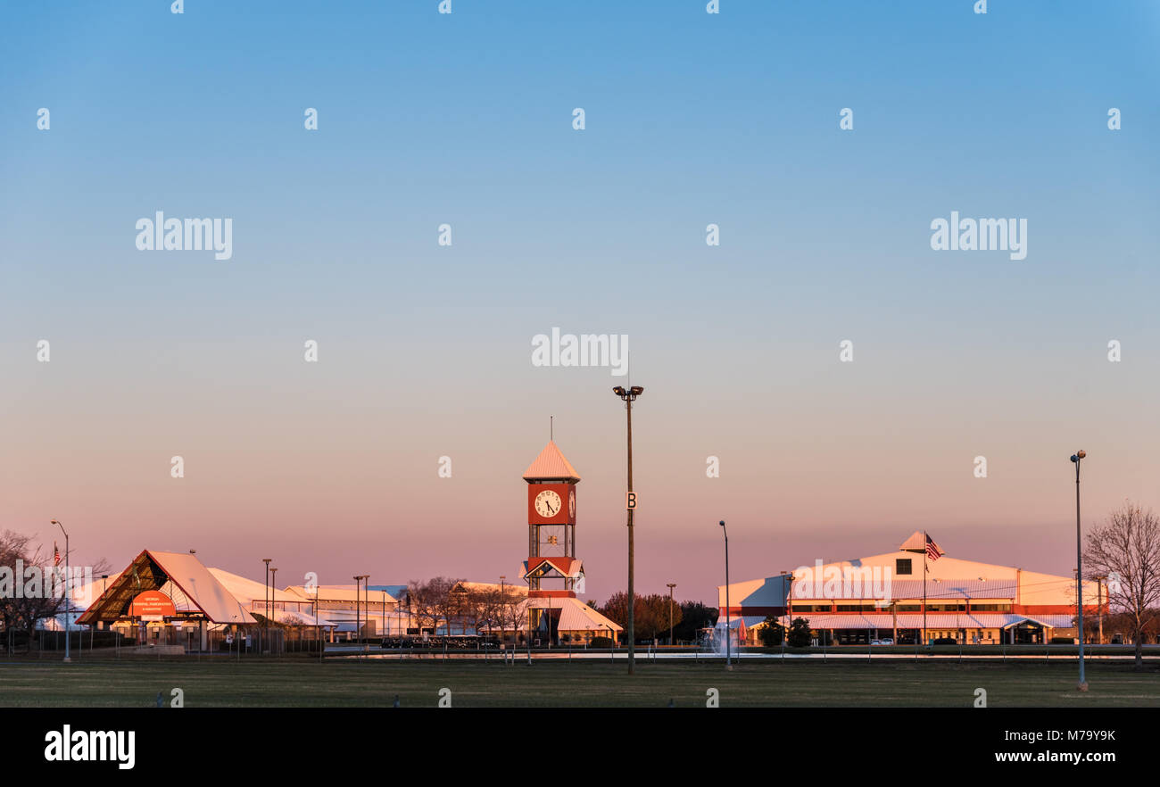 La Georgia Fiera Nazionale & Agricenter in Perry, Georgia. (USA) Foto Stock