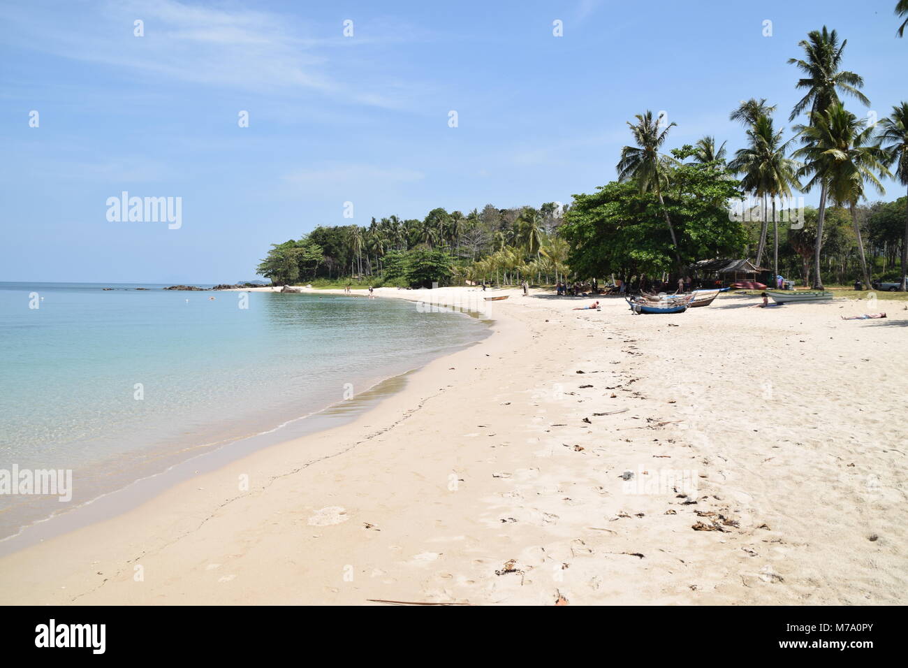 Golden Pearl Beach, Koh Jum, Thailandia Foto Stock