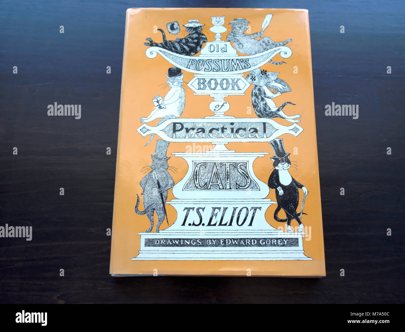 Old Possums Libro dei gatti pratici da TS Eliot Foto Stock