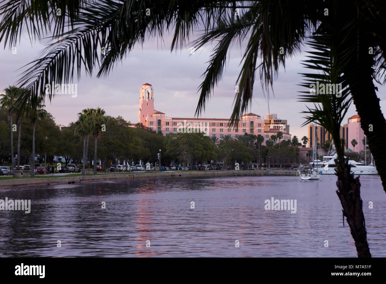 La Renaissance Vinoy San Pietroburgo Resort. Pete, Florida, Stati Uniti d'America. Foto Stock