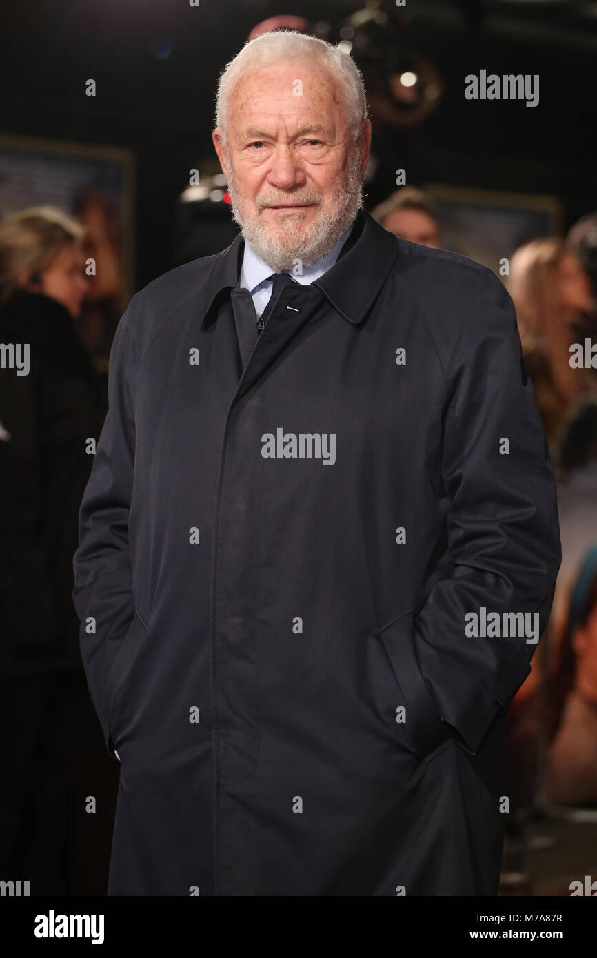 "La misericordia' Premiere Mondiale tenutosi presso il Curzon Mayfair - Arrivi con: Sir Robin Knox-Johnston dove: Londra, Regno Unito quando: 06 Feb 2018 Credit: Lia Toby/WENN.com Foto Stock
