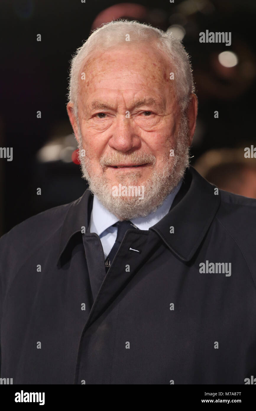 "La misericordia' Premiere Mondiale tenutosi presso il Curzon Mayfair - Arrivi con: Sir Robin Knox-Johnston dove: Londra, Regno Unito quando: 06 Feb 2018 Credit: Lia Toby/WENN.com Foto Stock