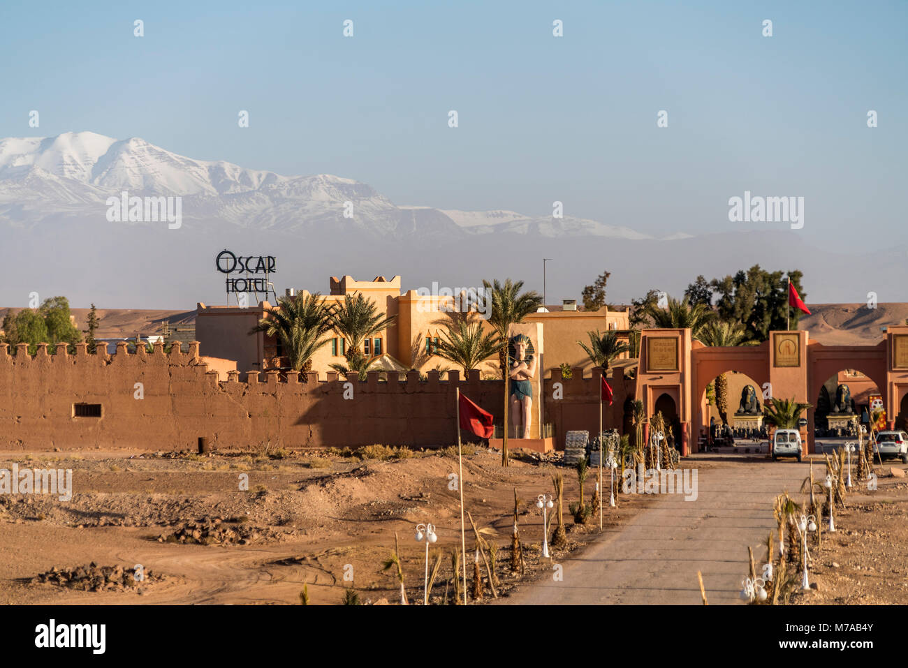Atlas Corporation Studios e Hotel Oscar, Ouarzazate, Marocco Foto Stock