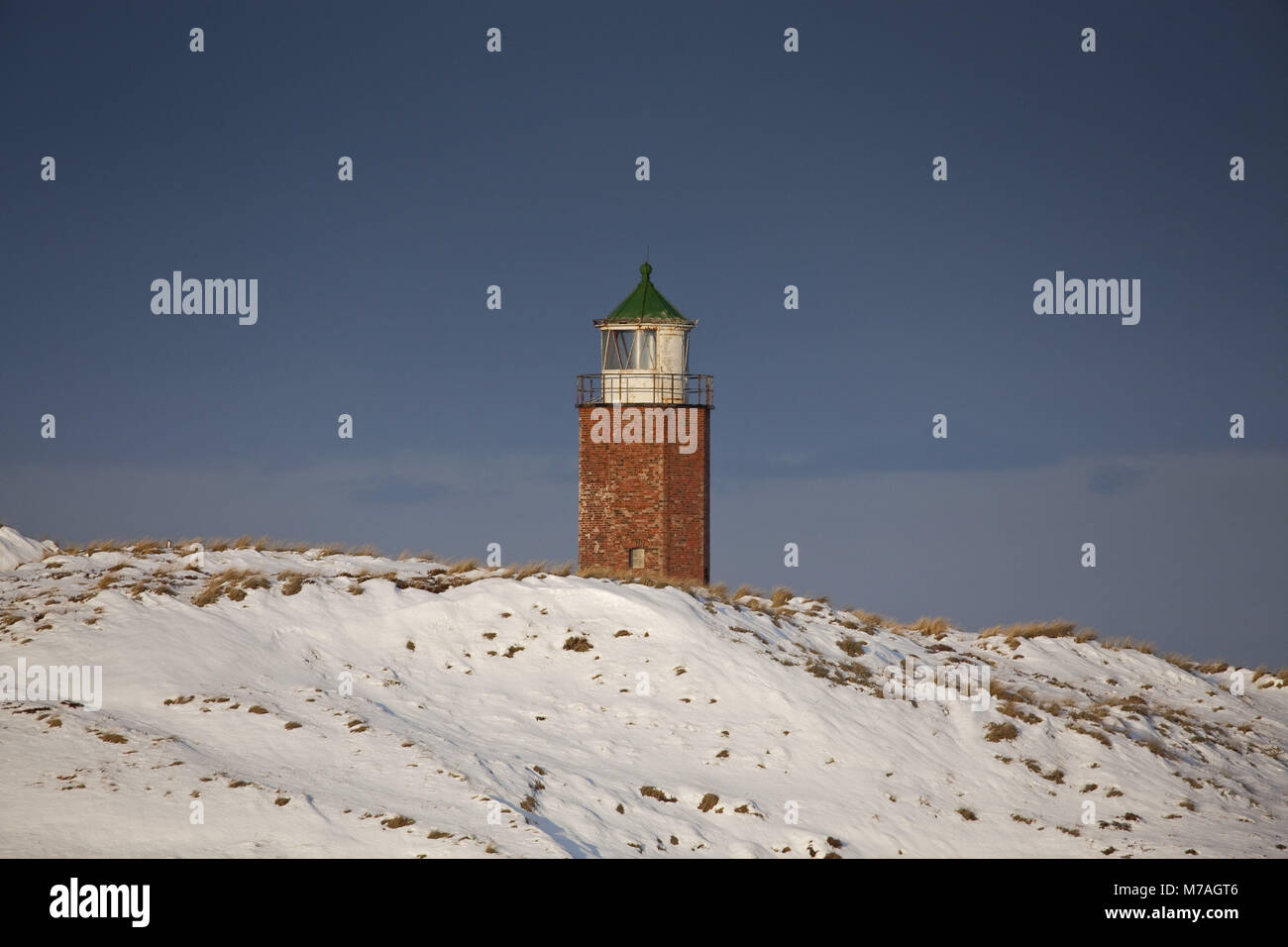 Ex faro di Kampen, isola di Sylt, Nord Frisians SCHLESWIG-HOLSTEIN, Germania, Foto Stock