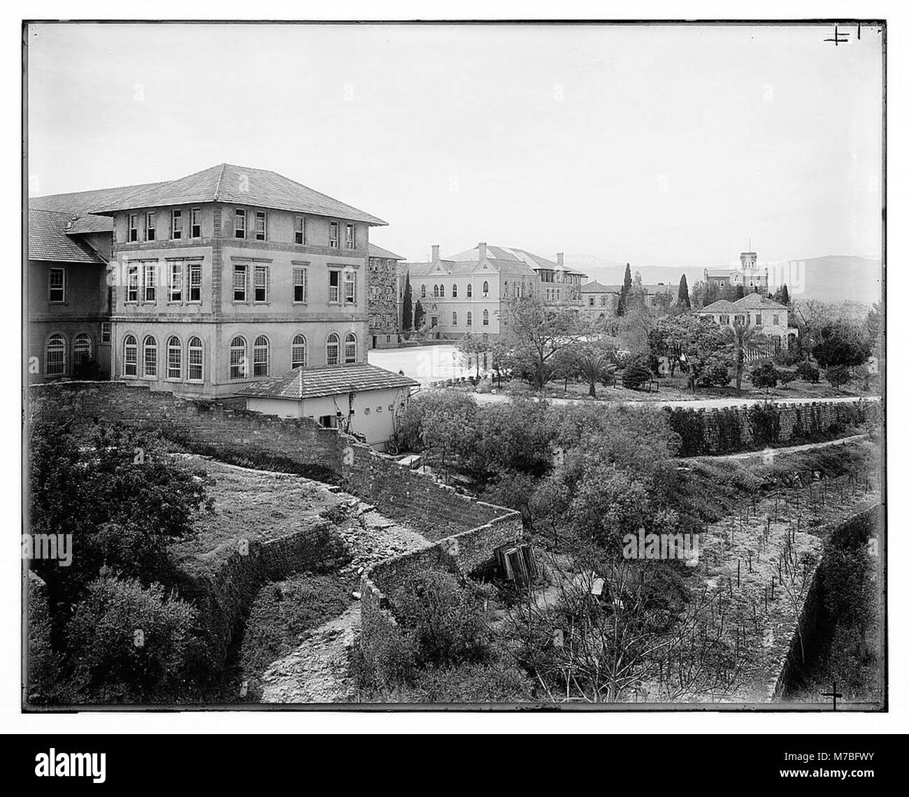 Edifici della American University di Beirut matpc LOC.07113 Foto Stock