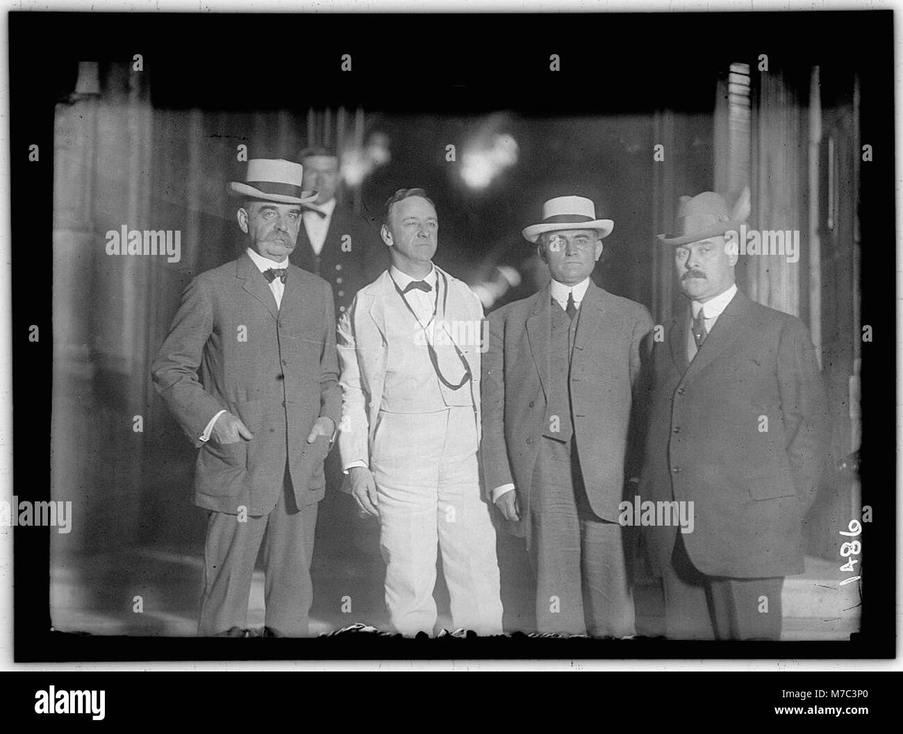 La Convenzione Nazionale Democratica tenne discussioni e nomine significative con figure come il senatore Willard Saulsbury, Josephus Daniels della Carolina del Nord e altri, influenzando la storia politica degli Stati Uniti. Foto Stock