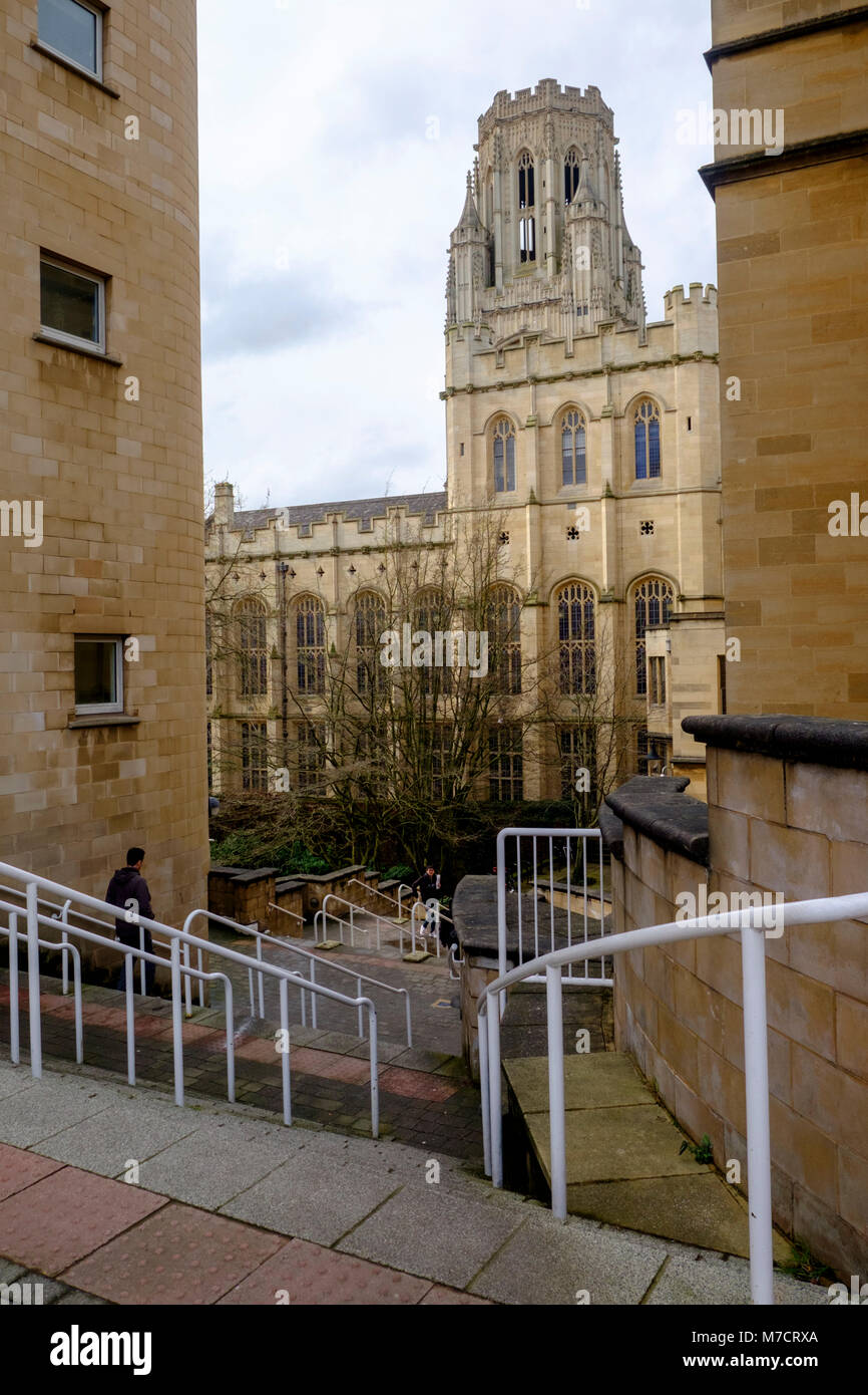 L'Università di Bristol, Bristol, Inghilterra, Regno Unito Foto Stock