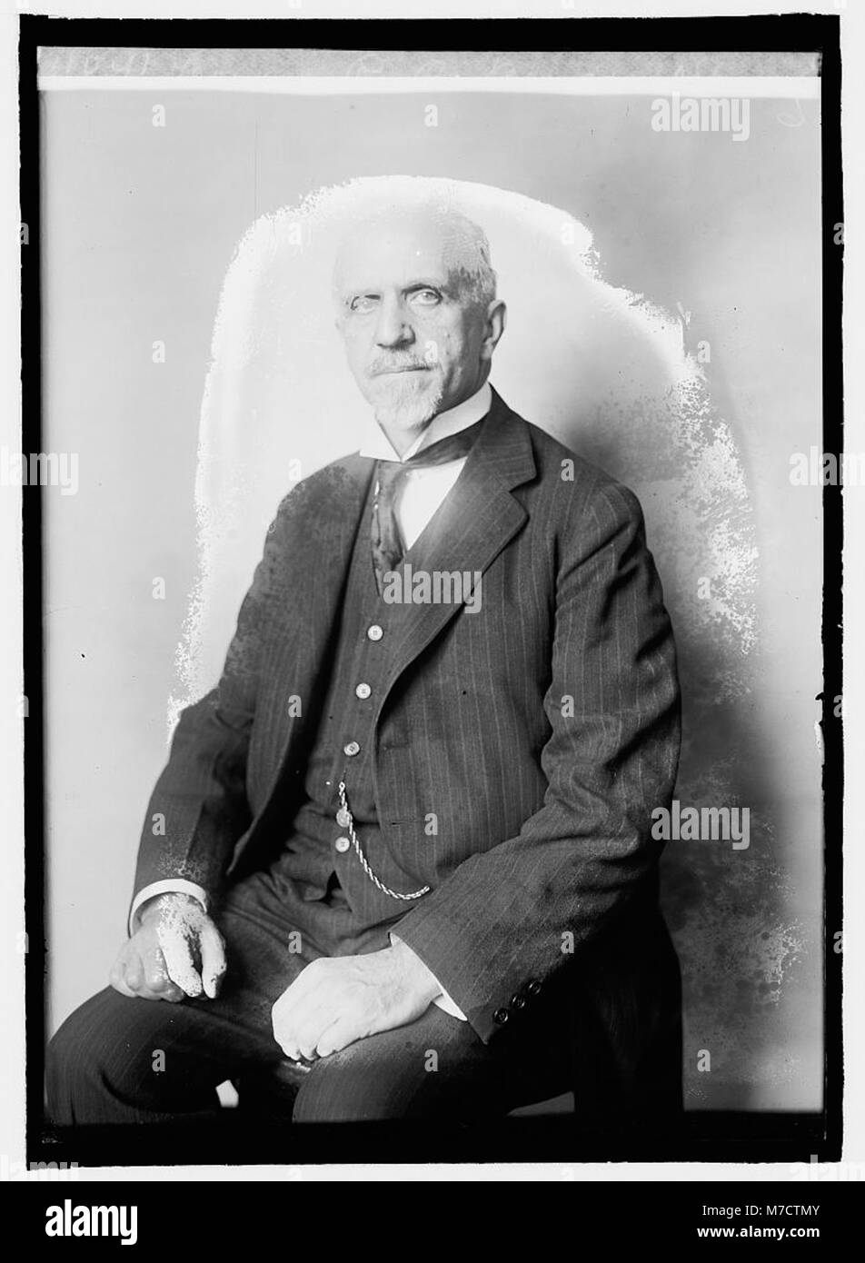 Ernest R. Ackerman, un notevole individuo del New Jersey, viene catturato in un ritratto che mette in evidenza il suo significato e i suoi contributi alla comunità o alla società durante la sua epoca. Foto Stock