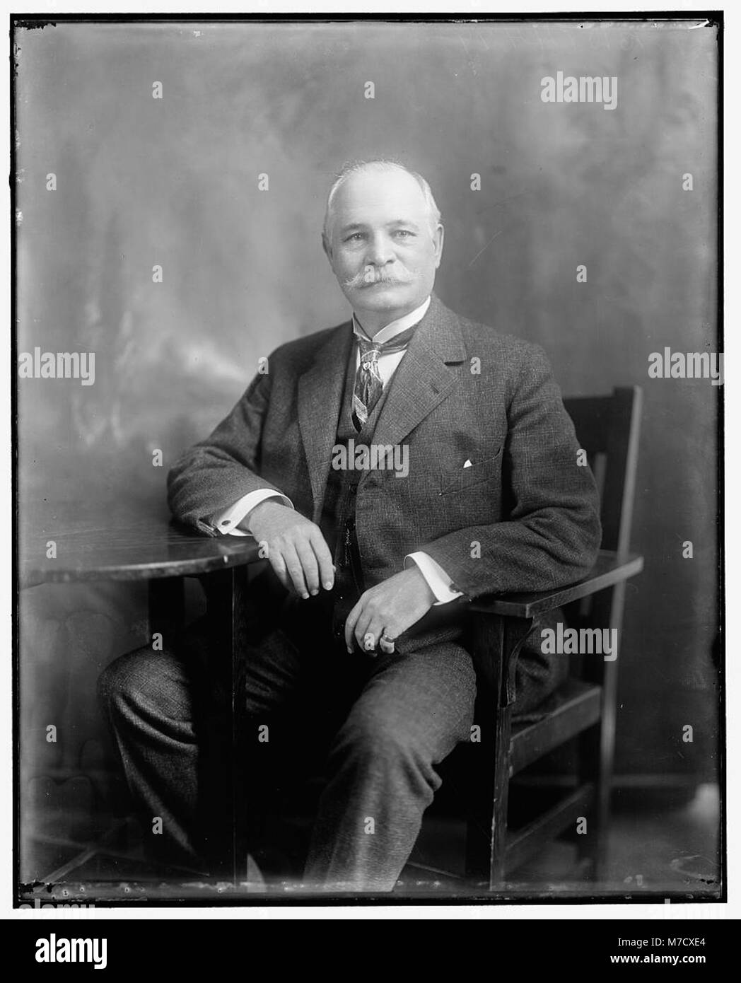 Questa immagine mostra Duncan Fletcher, un senatore degli Stati Uniti. Il ritratto cattura la sua immagine di figura politica e riflette il suo ruolo nel governo americano durante il suo tempo. Foto Stock