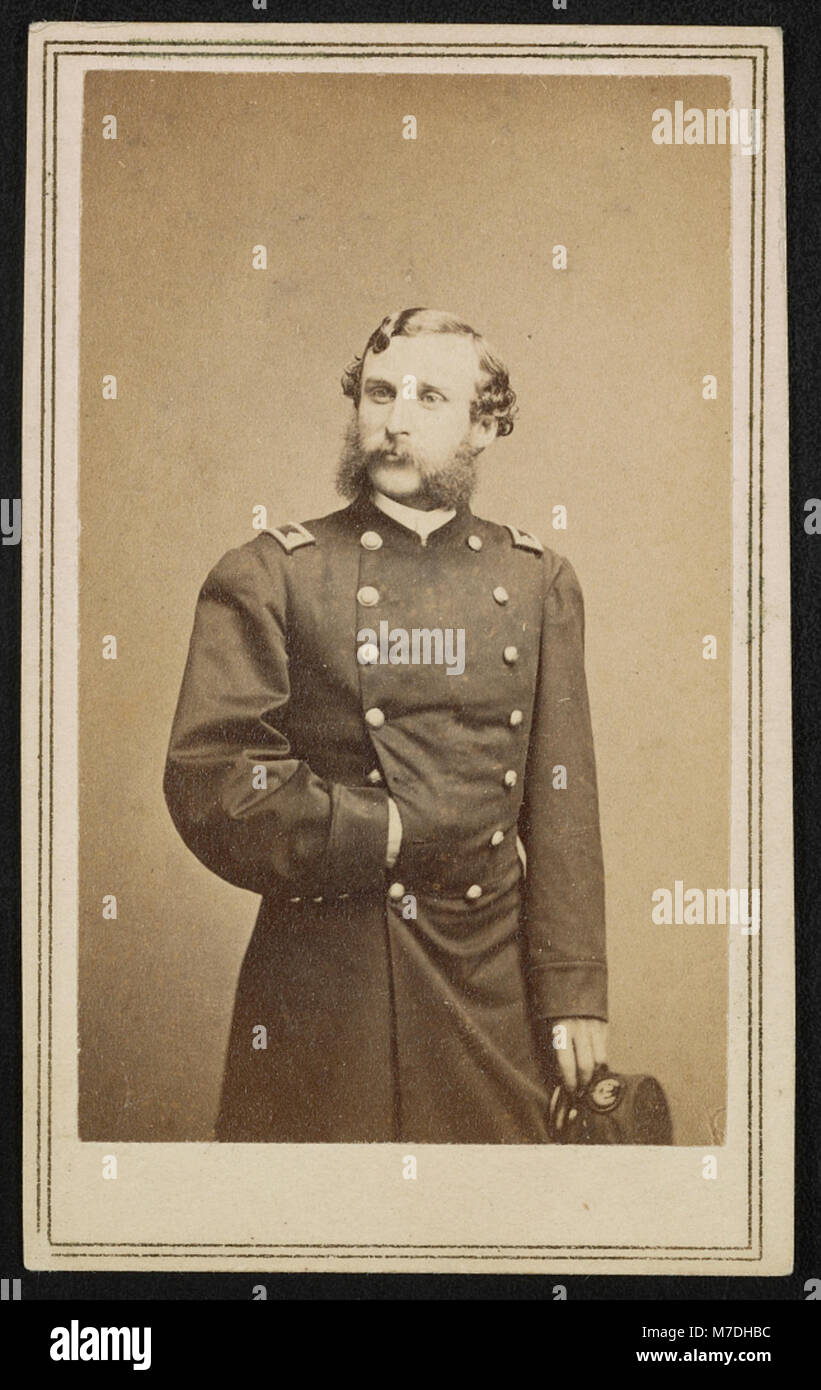 Principali Matthias S. Euen di Co. E, 156New York reggimento di fanteria in uniforme) - Bogardus, fotografo, 363 Broadway, New York LCCN2016649628 Foto Stock