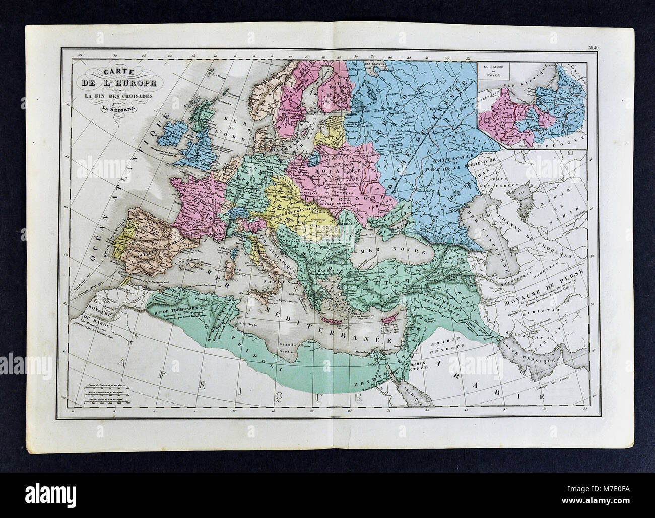 Crociate mappa immagini e fotografie stock ad alta risoluzione - Alamy