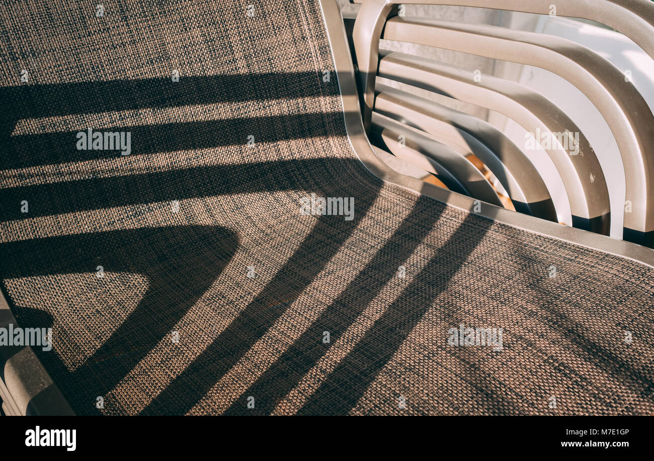Strutture di sedie Foto Stock
