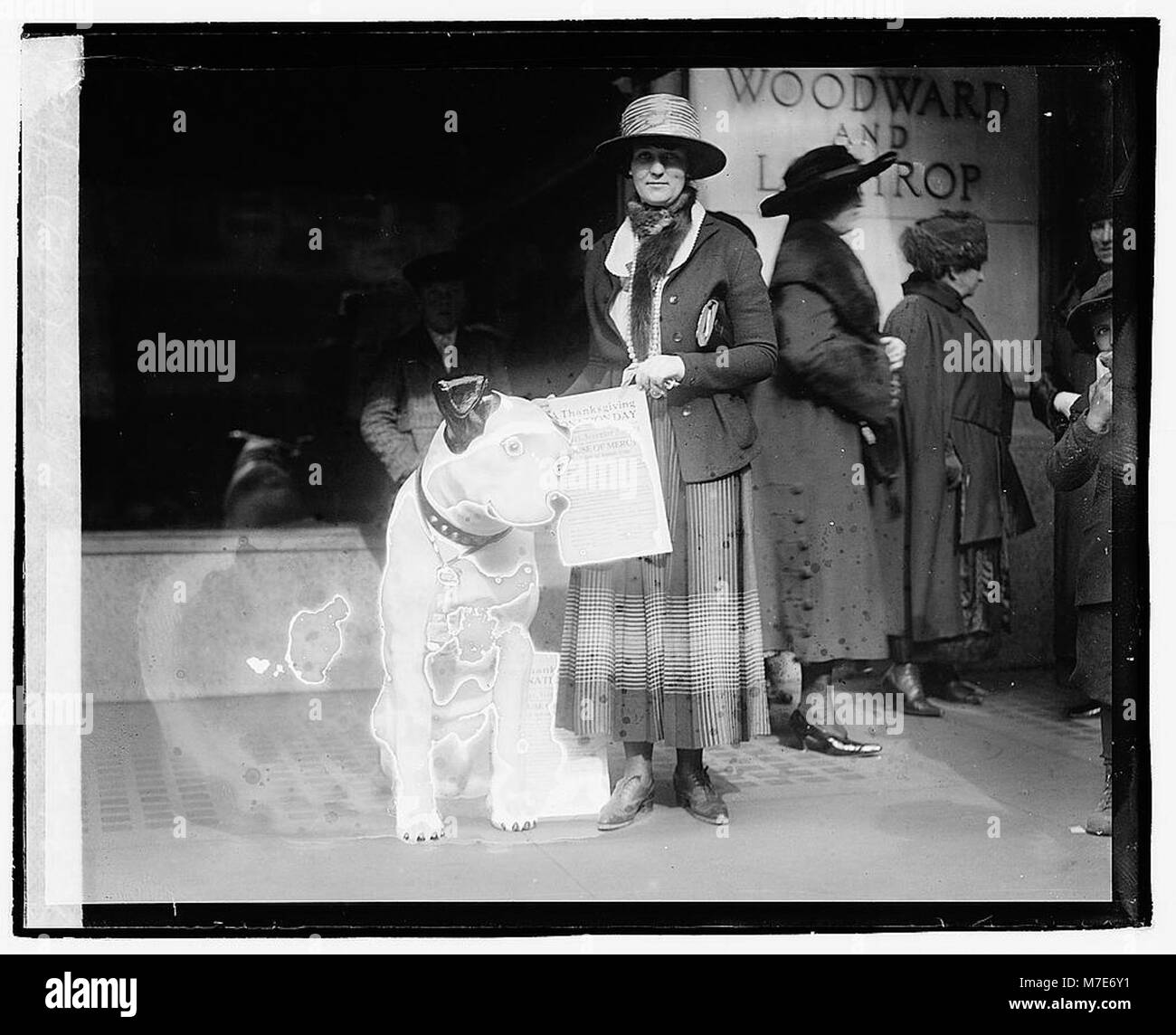 Questa fotografia mostra la signora WM. H. King dello Utah, datato 20 novembre 1920. L'immagine cattura una figura storica con un significato nella sua comunità durante l'inizio del XX secolo. Foto Stock