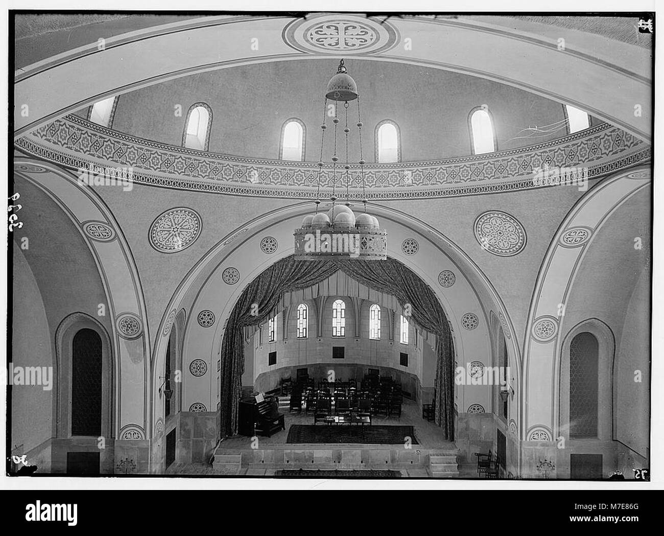 Nuova Gerusalemme e dintorni. Y.M.C.A. Auditorium. La sala dorata di amicizia matpc LOC.02591 Foto Stock