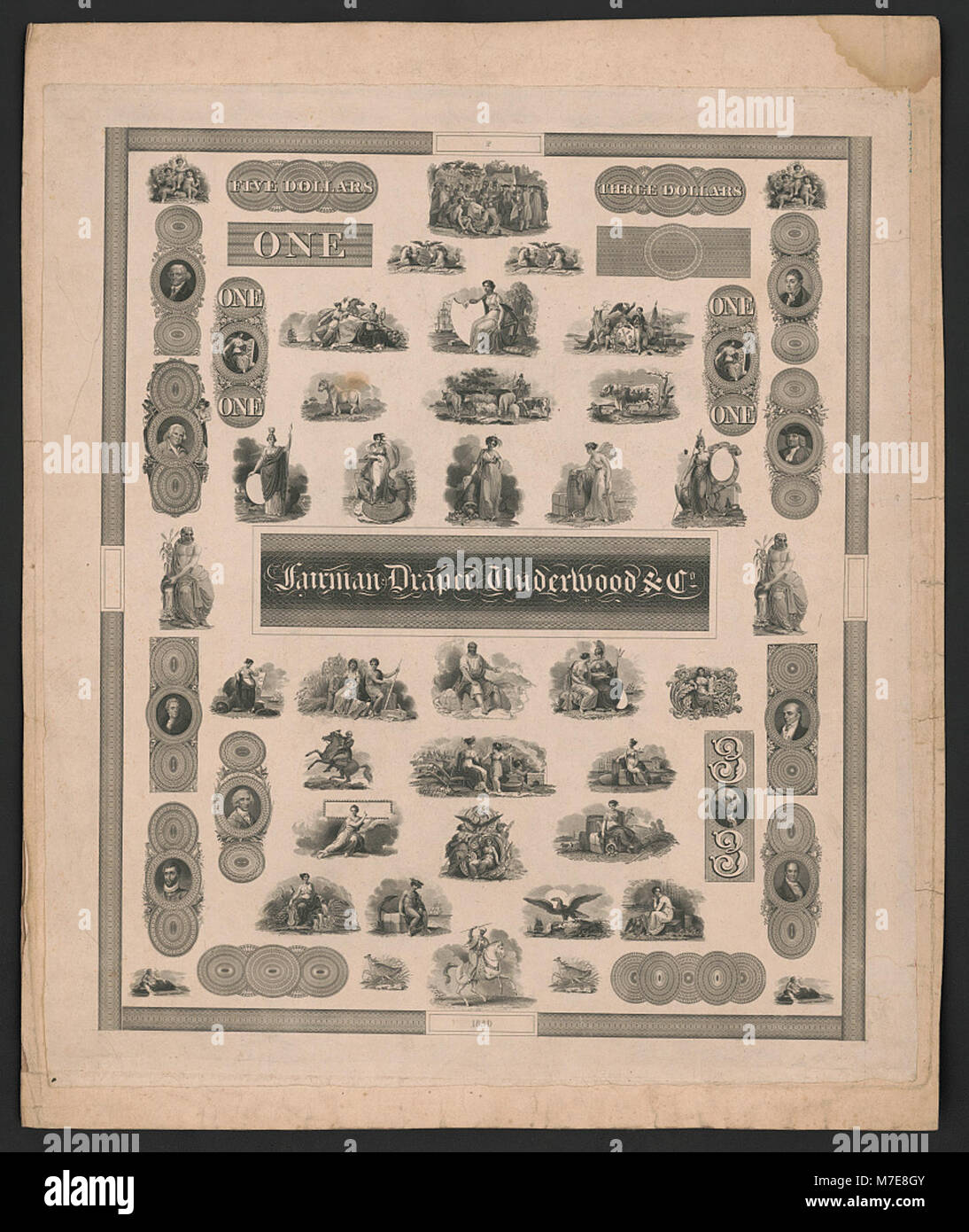 Fairman, Draper, Underwood & Co. Fu un importante studio fotografico ed editore tra la fine del XIX e l'inizio del XX secolo, noto per la produzione di immagini e stampe di alta qualità, spesso di importanza storica. Foto Stock