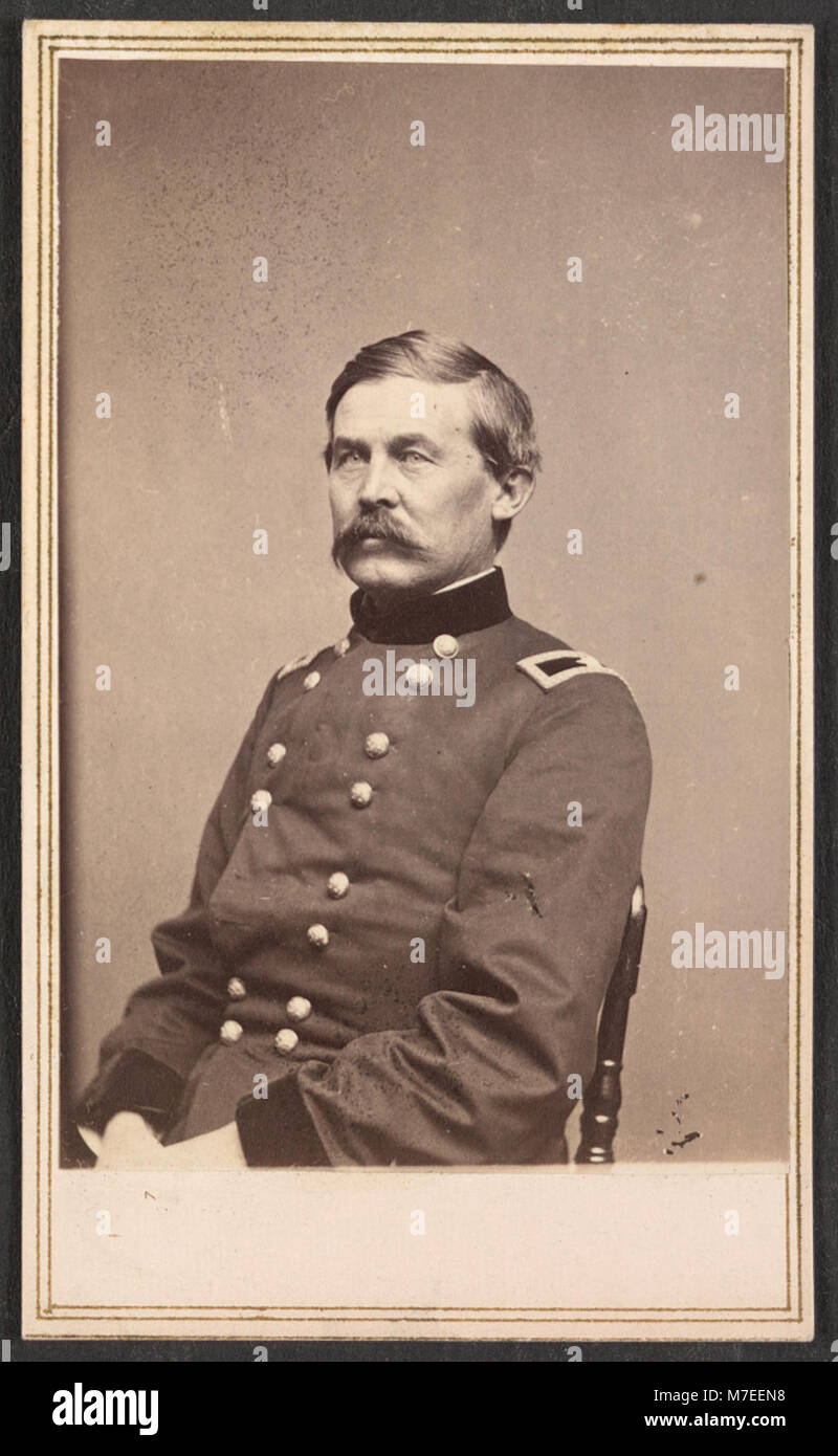 Il generale John Buford del Generale dello Staff U.S. Volontari reggimento di fanteria in uniforme) - Dal negativo fotografico di Brady la National Portrait Gallery LCCN2015649853 Foto Stock