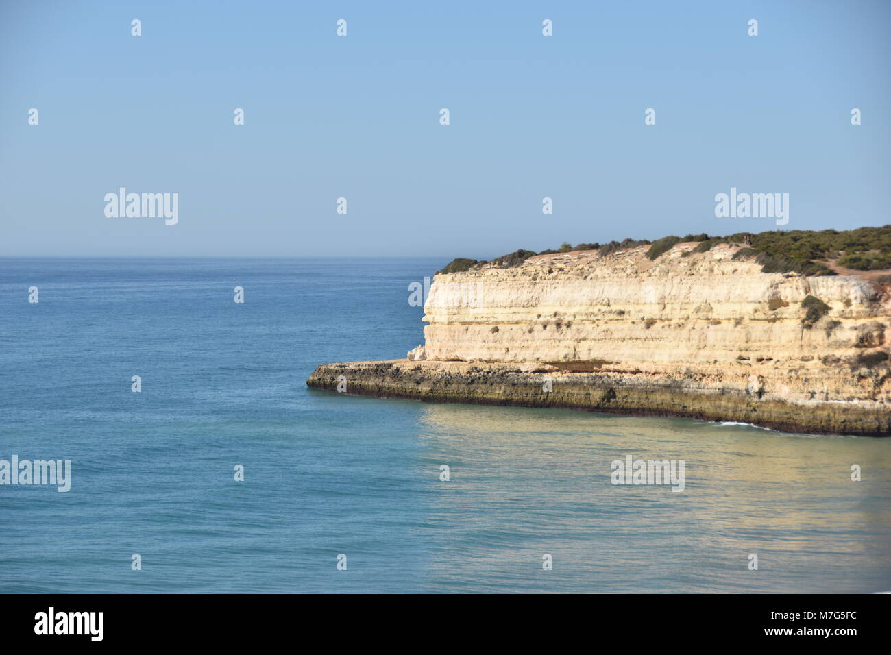 Viaggio a sud del Portogallo per vedere le spiagge di Algarve Foto Stock